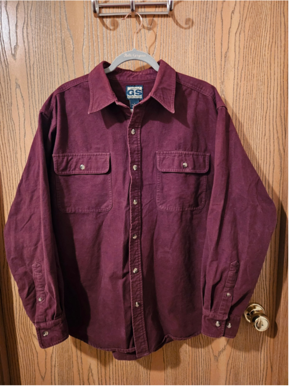 Vintage Gander Mountain Guide Series Button Down Shirt Size L